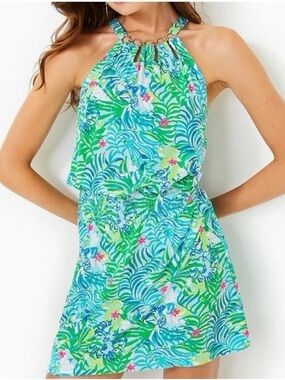 LILLY PULITZER Women's Shirelle Skirted Romper